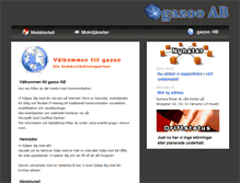 Tablet Screenshot of gazoo.se
